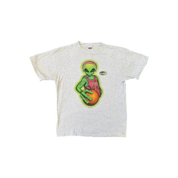 Alien Workshop Other - Alien Workshop T-Shirt Mens XL Grey Good 90s Rodman Alien Graphic Tee Tultex Tag